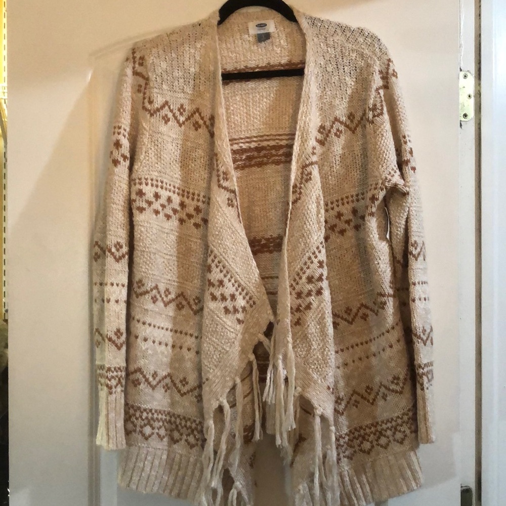 Old Navy fringe sweater